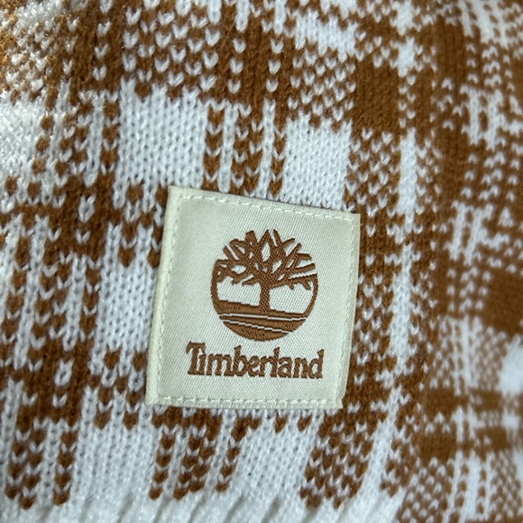 Timberland wheat & Cream OS Scarf - Picture 2 of 3